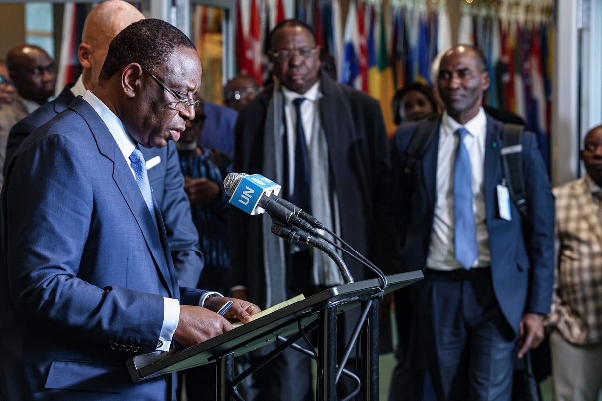 president du Senegal